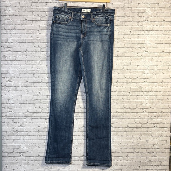 BKE Payton Universal Fit Mid-Rise-Straight Cuffed Jeans size 29x31.5 - Picture 2 of 8